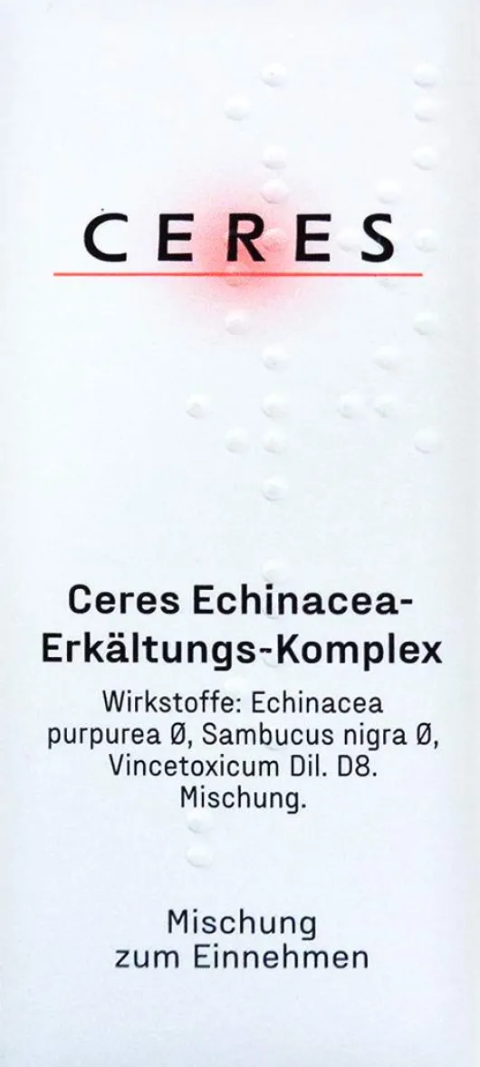 Ceres Echinacea-Erkältungs-Komplex 20 ml