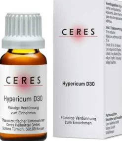 Ceres Hypericum D 30 Dilution 20 ml