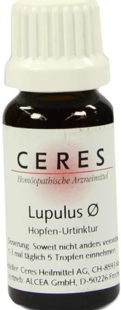 Ceres Lupulus Hopfen-Urtinktur 20ml