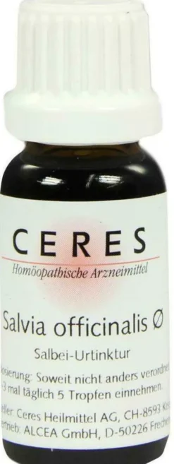 Ceres Salvia Officinalis Urtinktur