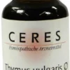 Ceres Thymus Vulgaris 20 ml Urtinktur
