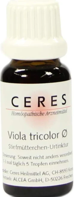 Ceres Viola Tricolor Urtinktur 20 ml Tropfen