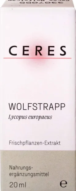 Ceres Wolfstrapp Lycopus Europaeus Extract Tropfen 20 ml