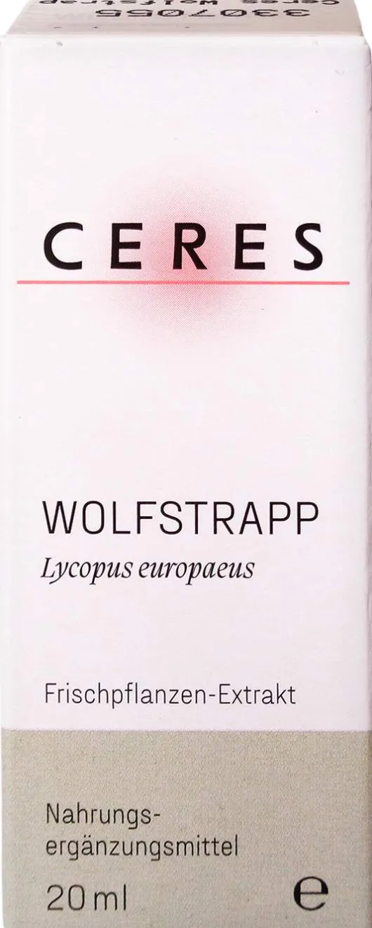 Ceres Wolfstrapp Lycopus Europaeus Extract Tropfen 20 ml