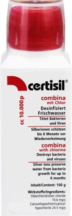 Certisil Combina Mit Chlor 10.000p Pulver Desinfiziert Wasser
