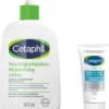 Cetaphil Feuchtigkeitslotion 473 ml + gratis Cetaphil Pro Itch Control Repair sensitive Regenerierende Handcreme 50 ml
