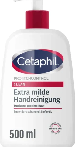Cetaphil Pro Itch Control Clean Extra Milde Handreinigung 500 ml