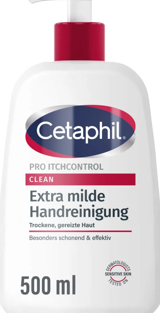 Cetaphil Pro Itch Control Clean Extra Milde Handreinigung 500 ml
