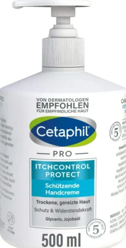 Cetaphil Pro Itch Control Protect Handcreme 500 ml