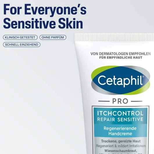 Cetaphil Pro Itch Control Repair Sensitive Regenerierende Handcreme 50 ml