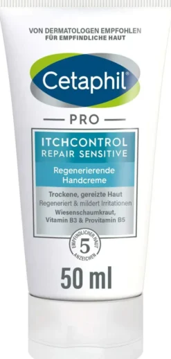 Cetaphil Pro Itch Control Repair Sensitive Regenerierende Handcreme 50 ml