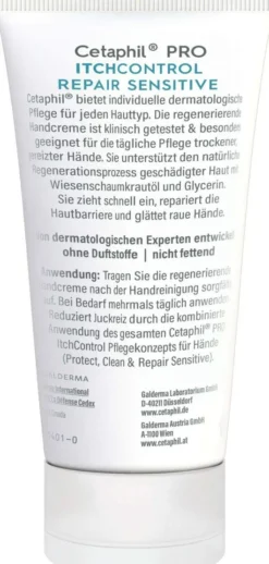 Cetaphil Pro Itch Control Repair Sensitive Regenerierende Handcreme 50 ml