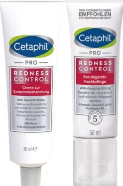 Cetaphil RednessControl 30 ml + Beruhigende Nachtpflege 50 ml