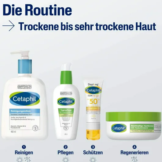 Cetaphil reichhaltige Nachtcreme mit Hyaluronsäure 48 g