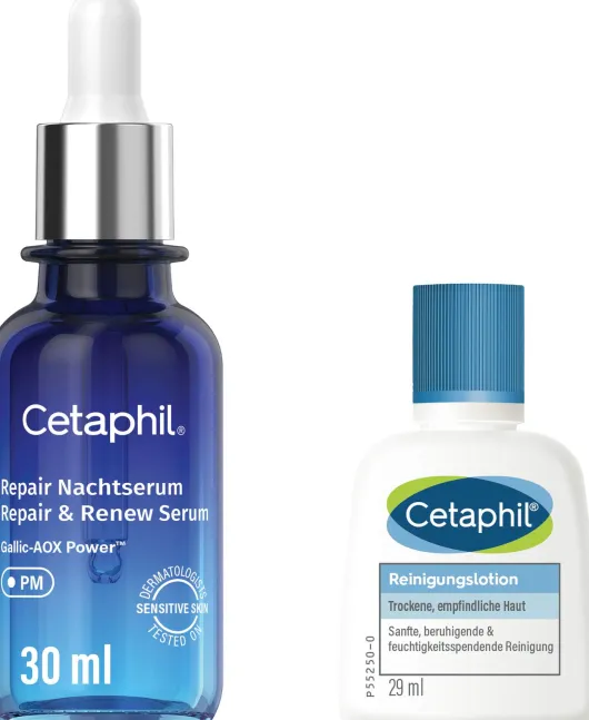 Cetaphil Repair Nachtserum 30 ml + gratis Cetaphil Reinigungungslotion 29 ml