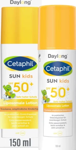 Cetaphil Sun Daylong Kids SPF 50+ liposomale Lotion 150 ml