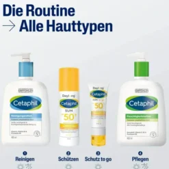 Cetaphil Sun Daylong SPF 50+ regulierendes Multi Schutz Fluid Gesicht 50 ml