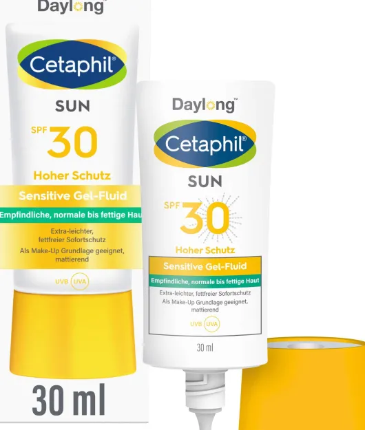 Cetaphil Sun Daylong SPF 30 Sensitive Gel - Fluid Gesicht 30 ml