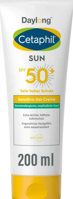 Cetaphil Sun Daylong SPF 50+ sensitives Gel 200 ml