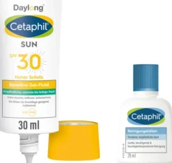 Cetaphil Sun Daylong SPF 30 sensitive Gel - Fluid Gesicht 30 ml + gratis Cetaphil Reinigungslotion 29 ml