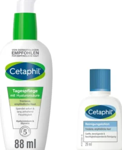 Cetaphil Tagespflege mit Hyaluronsäure 88 ml Creme + gratis Reinigungslotion 29 ml