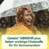 Cetebe Abwehr plus Vitamin C+Vitamin D3+ Zink 60 Kapseln