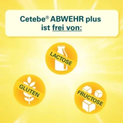 Cetebe Abwehr plus Vitamin C+Vitamin D3+ Zink 30 Kapseln