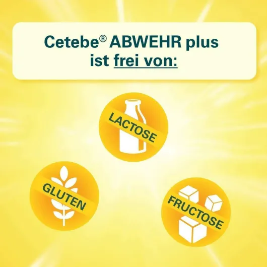 Cetebe Abwehr plus Vitamin C+Vitamin D3+ Zink 30 Kapseln