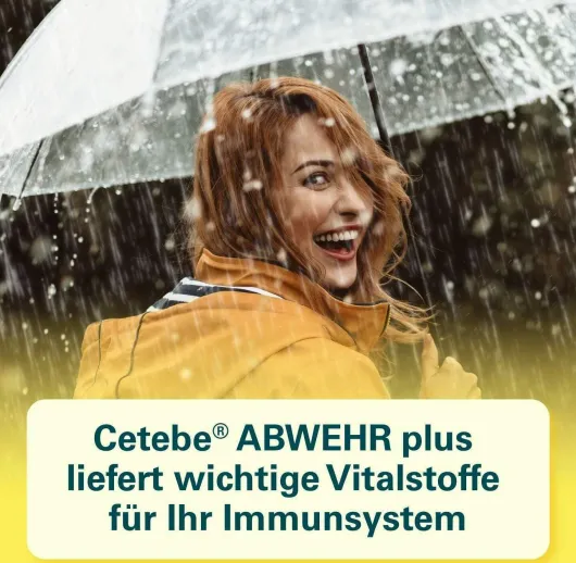 Cetebe Abwehr plus Vitamin C+Vitamin D3+ Zink 30 Kapseln