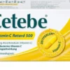 Cetebe Vitamin C Retardkapseln 500 mg 60 Stück