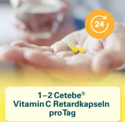 Cetebe Vitamin C Retardkapseln 500 mg 60 Stück