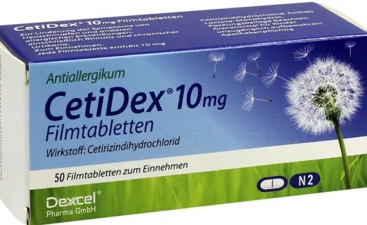 Cetidex 10 mg 50 Filmtabletten
