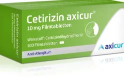 Cetirizin Axicur 10 mg 100 Filmtabletten