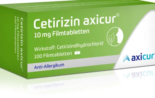 Cetirizin Axicur 10 mg 100 Filmtabletten