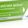 Cetirizin Axicur 10 mg 10 Filmtabletten