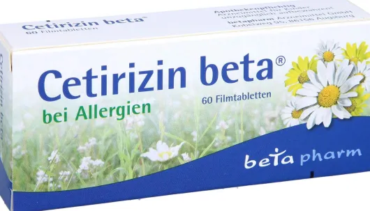 Cetirizin Beta 60 Filmtabletten