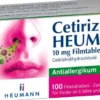 Cetirizin Heumann 10 mg 100 Filmtabletten