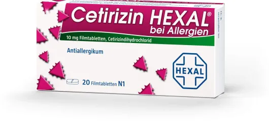 Cetirizin Hexal 20 Filmtabletten