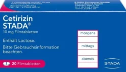 Cetirizin Stada 10 mg 20 Filmtabletten