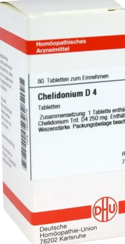 Chelidonium D4 Dhu 80 Tabletten