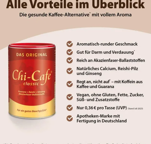 Chi - Cafe Classic Aromatischer Wellness Kaffee 400 G Pulver