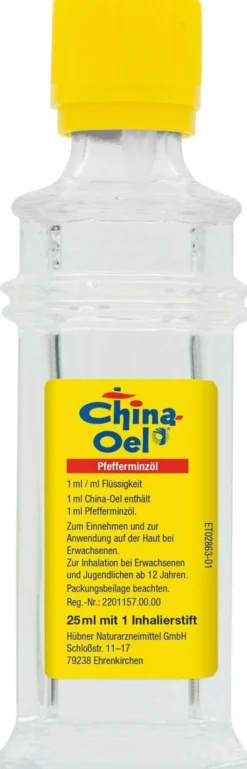 China-Öl mit Inhalator 25 ml Ätherisches Öl