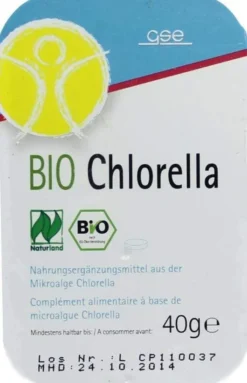 Chlorella 500 mg Bio Naturland 80 Tabletten