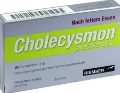 Cholecysmon Silberperlen 25 Dragees