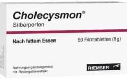 Cholecysmon Silberperlen 50 Dragees