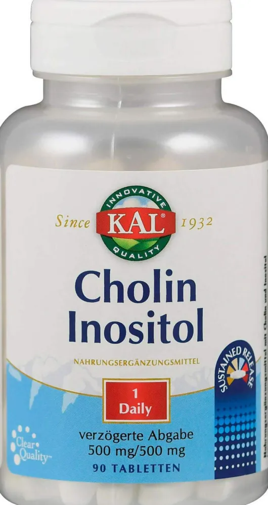 Cholin & Inositol 500 mg Kal 90 Tabletten