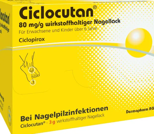Ciclocutan 80 mg Pro G Wirkstoffhaltiger Nagellack 3 G