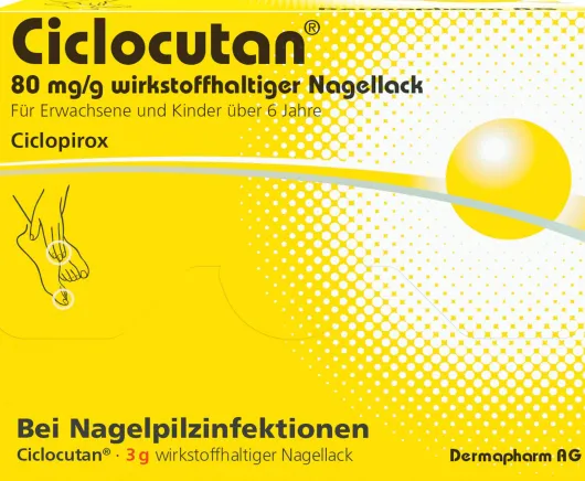 Ciclocutan 80 mg Pro G Wirkstoffhaltiger Nagellack 3 G