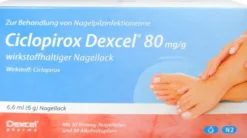 Ciclopirox Dexcel 80 mg Je G Wirkstoffhaltaltiger Nagellack