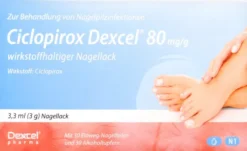 Ciclopirox Dexcel 80 mg Je G Wirkstoffhaltaltiger Nagellack